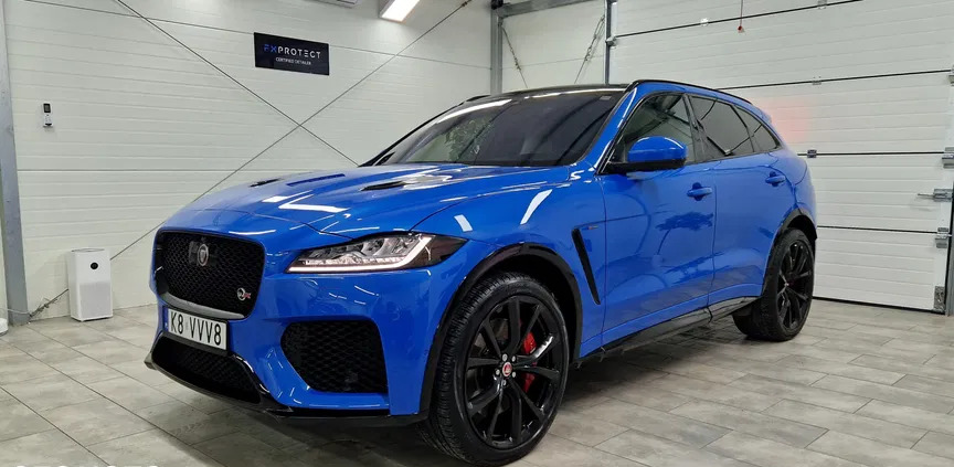 Jaguar F-Pace cena 325000 przebieg: 60400, rok produkcji 2020 z Kraków